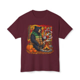 Beary Cozy Campfire HD Cotton T-Shirt
