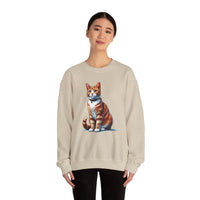 Mr. Daniel Cat Unisex Heavy Blend Crewneck Sweatshirt