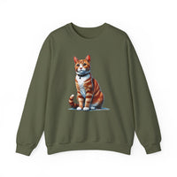 Mr. Daniel Cat Unisex Heavy Blend Crewneck Sweatshirt