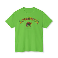 Adirondacks Black Bear Yellow Tartan Plaid HD Cotton T-Shirt