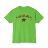 Adirondacks Black Bear Yellow Tartan Plaid HD Cotton T-Shirt