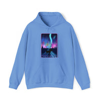 Adirondacks Northern Lights Moose Unisex Heavy Blend™ Hooded Sweatshirt