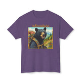 Embrace The Wild Black Bear Unisex HD Cotton T-shirt