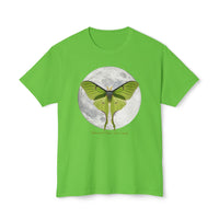Luna Moth Moon HD Cotton T-Shirt