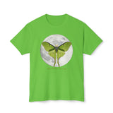 Luna Moth Moon HD Cotton T-Shirt