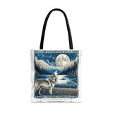 Wolf Native Poly Tote Bag