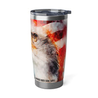 American Eagle One 20oz Double-Wall Insulated Stainless Steel Hot or Cold Tumbler