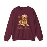 Golden Mom Golden Retriever Unisex Heavy Blend Crewneck Sweatshirt