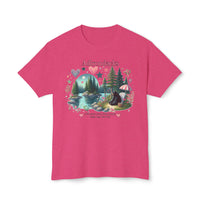 Adirondacks Folky Black Bear HD Cotton T-Shirt