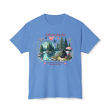 Adirondacks Folky Black Bear HD Cotton T-Shirt