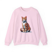 Mr. Daniel Cat Unisex Heavy Blend Crewneck Sweatshirt