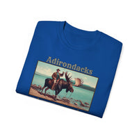 Teddy Roosevelt Adirondacks Moose Unisex 100% Ultra Cotton T-Shirt