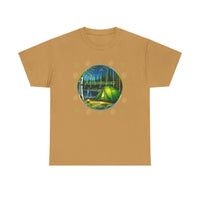 Adirondacks Camping Unisex 100% Cotton Tee