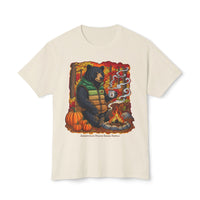 Beary Cozy Campfire HD Cotton T-Shirt