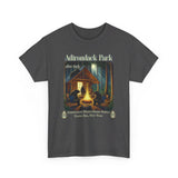 Adirondack Park After Dark Black Bears Unisex 100% Cotton Tee