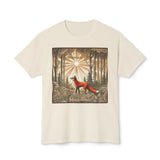 Fox in the Morning Forest HD Cotton T-shirt