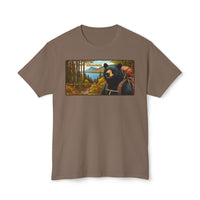 Adirondacks Woods Waters Wild Peaks Black Bear HD Cotton T-Shirt