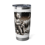 Adirondack Black Bear Chillin' 20oz Double-Wall Insulated Stainless Steel Hot or Cold Tumbler