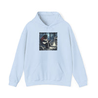 Black Bear in the Adirondacks Playing His Guitar Unisex Heavy Blend Hoodie