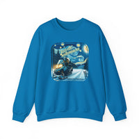 Sled The Adirondacks Lady Rider Unisex Heavy Blend Crewneck Sweatshirt