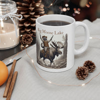 Big Moose Lake Wild Wild East Ceramic Mug (11oz or 15oz)