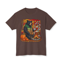 Beary Cozy Campfire HD Cotton T-Shirt
