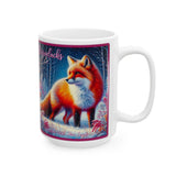 Foxy Pink Ceramic Mug (15oz)