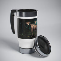 Magical Moose 🫎14oz Stainless Steel Travel Mug with Handle