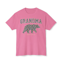 Grandma Bear Calico HD Cotton T-Shirt