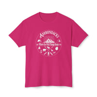 Adirondacks Where The Wild Things Roam HD Cotton T-Shirt