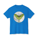 Luna Moth Moon HD Cotton T-Shirt