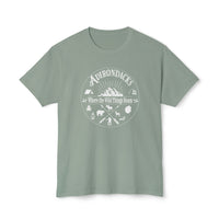 Adirondacks Where The Wild Things Roam HD Cotton T-Shirt