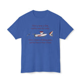 Fishing Wisdom with a Twist HD Cotton T-Shirt