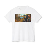 Adirondacks Woods Waters Wild Peaks Black Bear HD Cotton T-Shirt