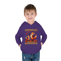 Sweet Fall Foxes Toddler Pullover Fleece Unisex Hoodie