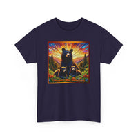 Mama and Babies Black Bears Unisex 100% Cotton Tee