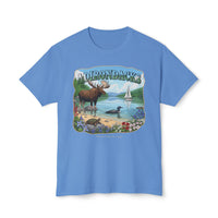Adirondacks Walter the Moose Lakeside HD Cotton T-Shirt