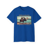 Teddy Roosevelt Adirondacks Moose Unisex 100% Ultra Cotton T-Shirt