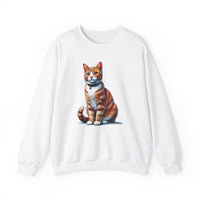 Mr. Daniel Cat Unisex Heavy Blend Crewneck Sweatshirt