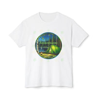 Adirondacks Camping Luna Moth HD Cotton T-Shirt