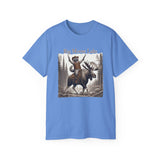 Big Moose Lake Wild Wild East Unisex 100% Ultra Cotton T-Shirt