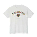 Adirondacks Black Bear Yellow Tartan Plaid HD Cotton T-Shirt