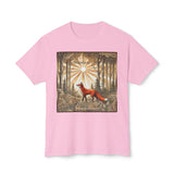 Fox in the Morning Forest HD Cotton T-shirt