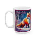 Foxy Pink Ceramic Mug (15oz)