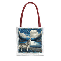 Wolf Native Poly Tote Bag