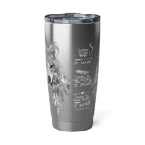 Native American Proverb 20oz Stainless Steel Hot or Cold Tumbler