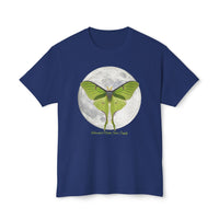 Luna Moth Moon HD Cotton T-Shirt
