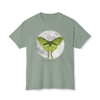 Luna Moth Moon HD Cotton T-Shirt