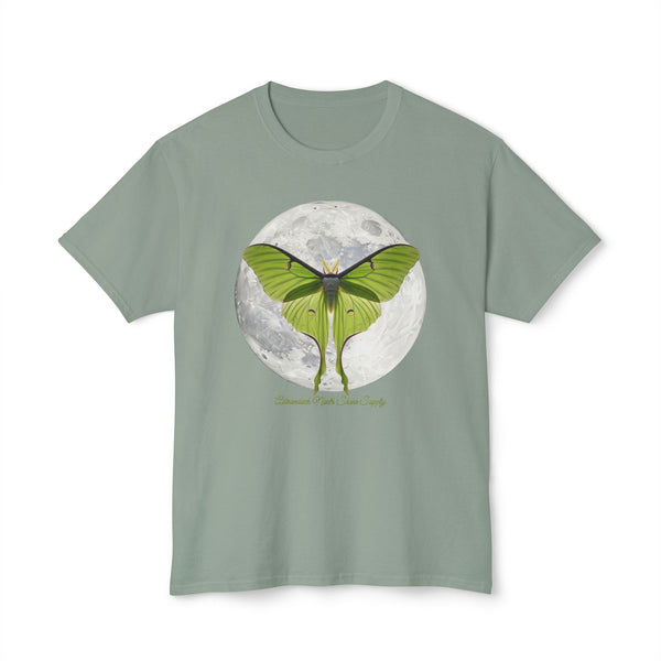 Luna Moth Moon HD Cotton T-Shirt
