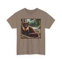 Pine Marten Too Unisex 100% Cotton Tee